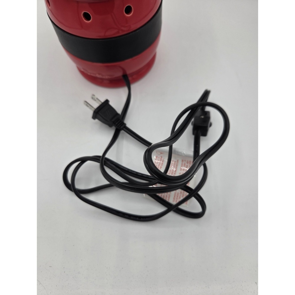 Scentsy Jolly Full Size Warmer Santa Suit Retired Red Black Belt In Box - Picture 4 of 8